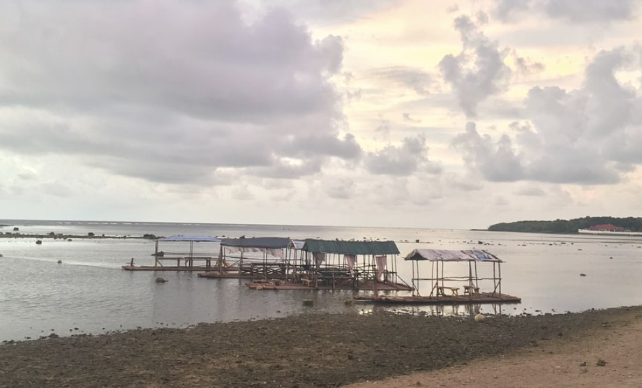 Immuki Island - raft boats