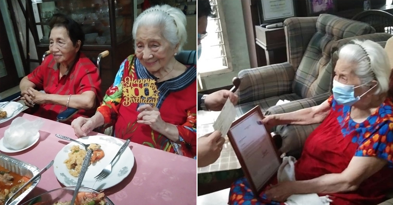 100-year-old-grandma - Lola Virginia 100th bday 