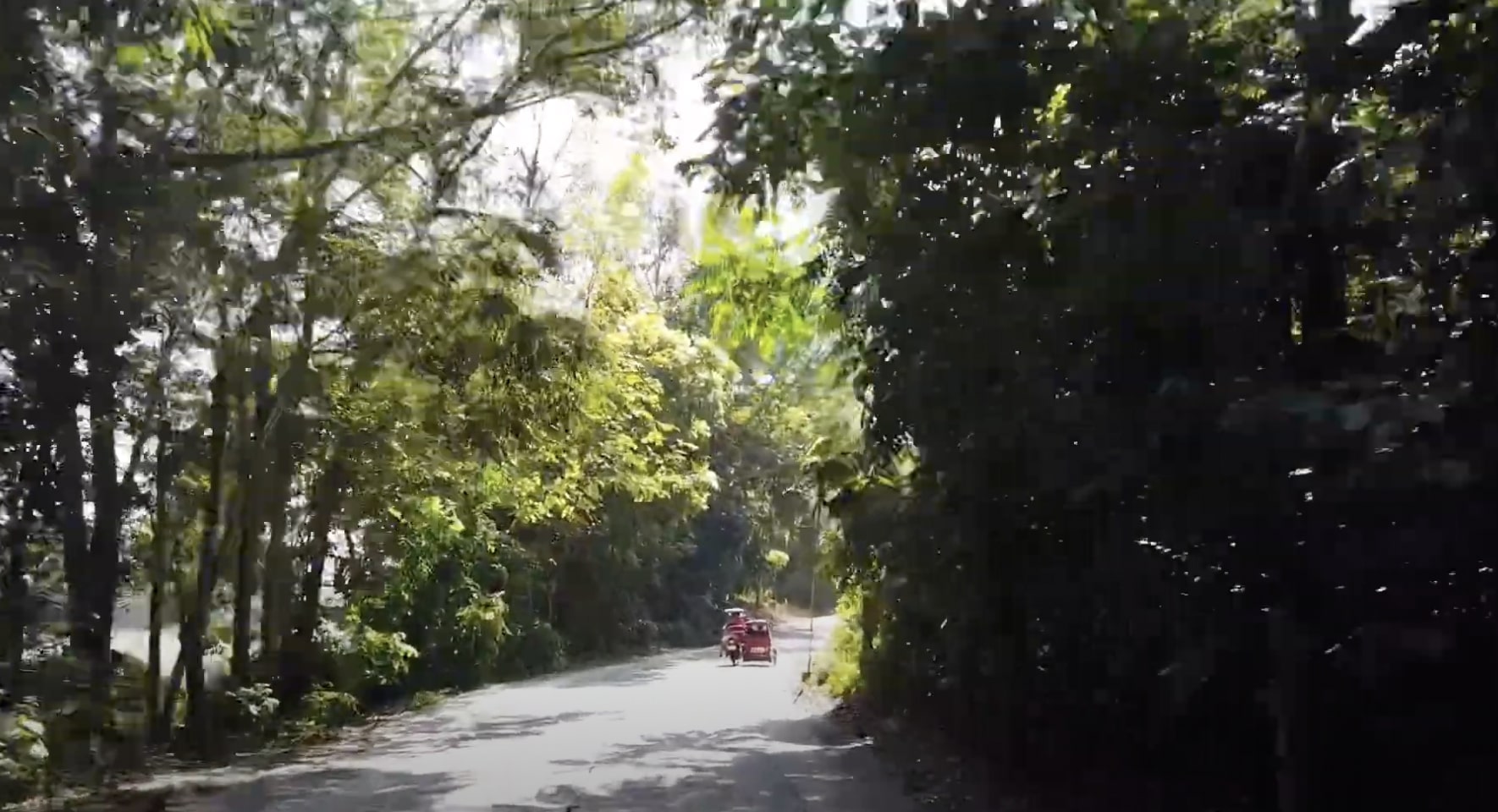 Tangadan Falls - tricycle ride to San Gabriel