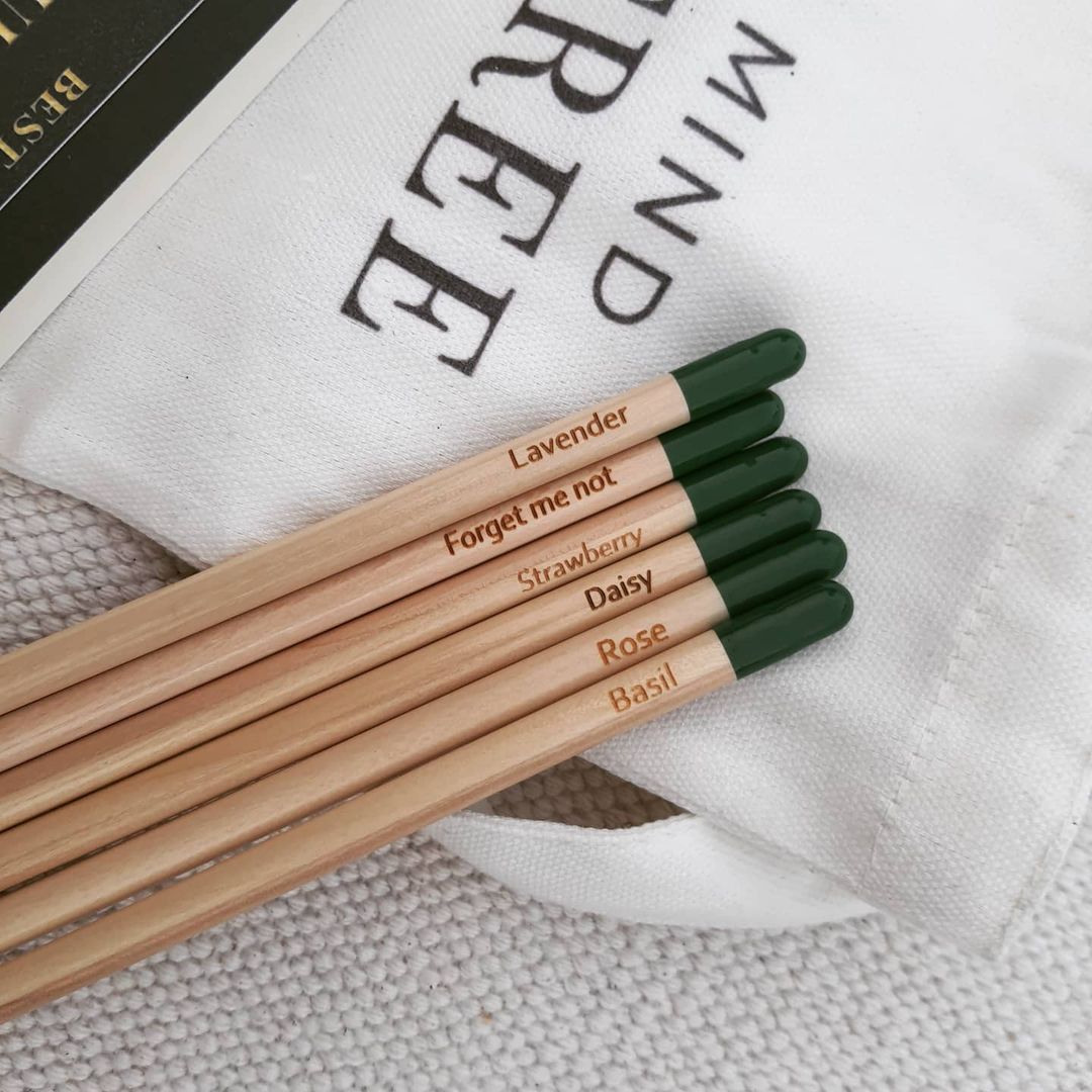 Blithely - Plantable pencil literary companion gift
