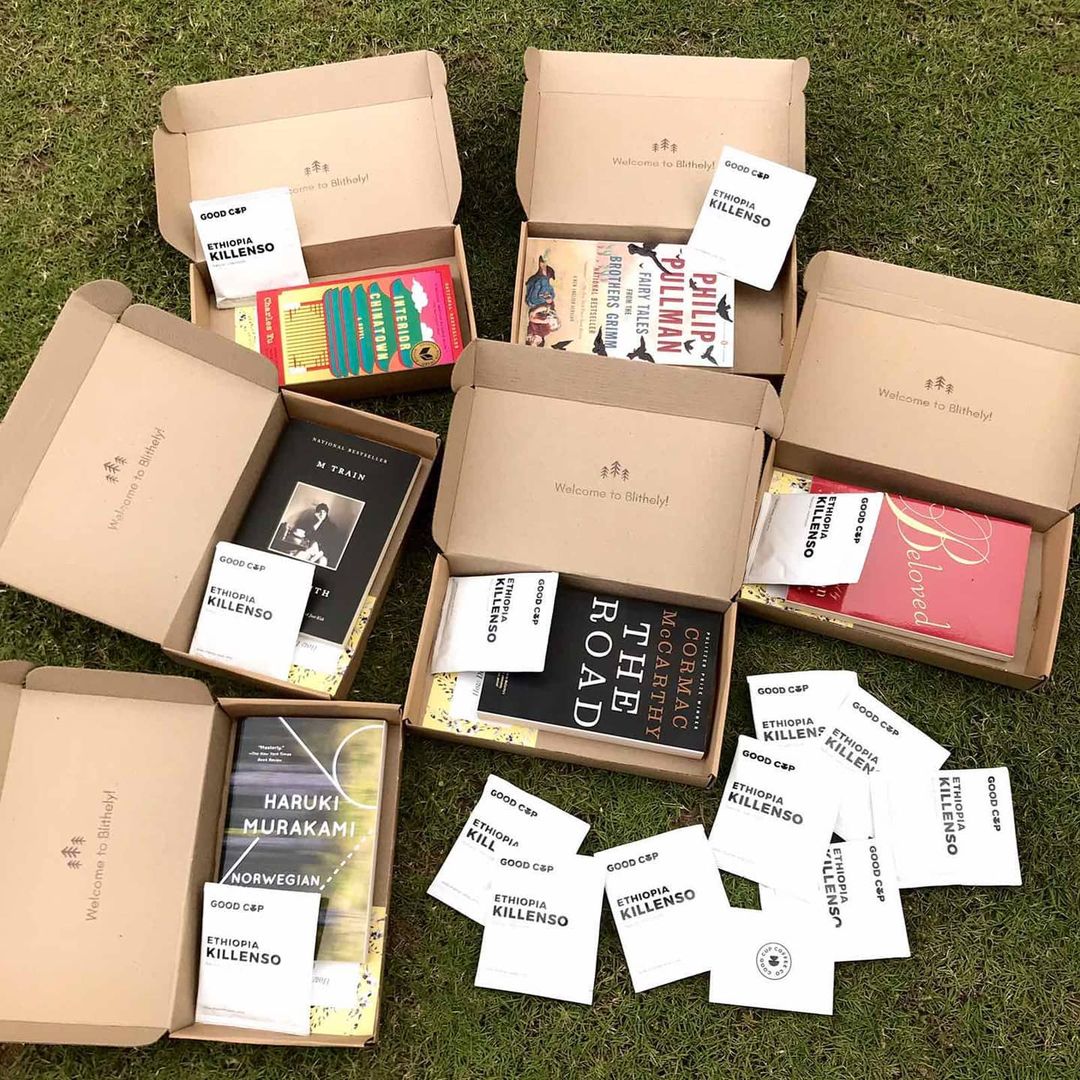 Blithely - monthly book subscription service
