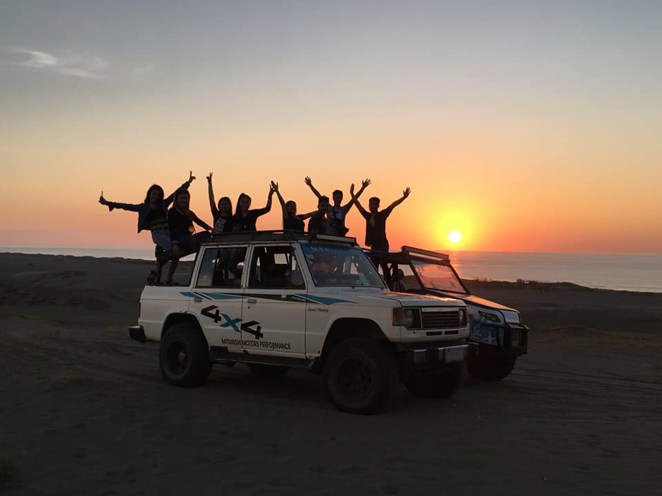 Paoay Sand Dunes - sunset