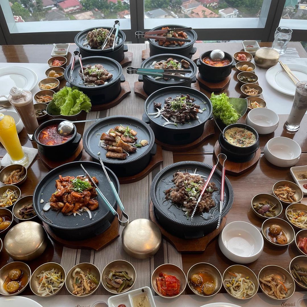 Seoul Sky Restaurant - premium barbecue set menu