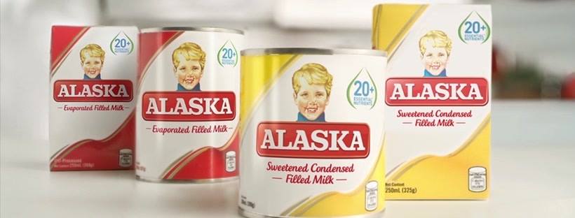 alaska boy logo on cans