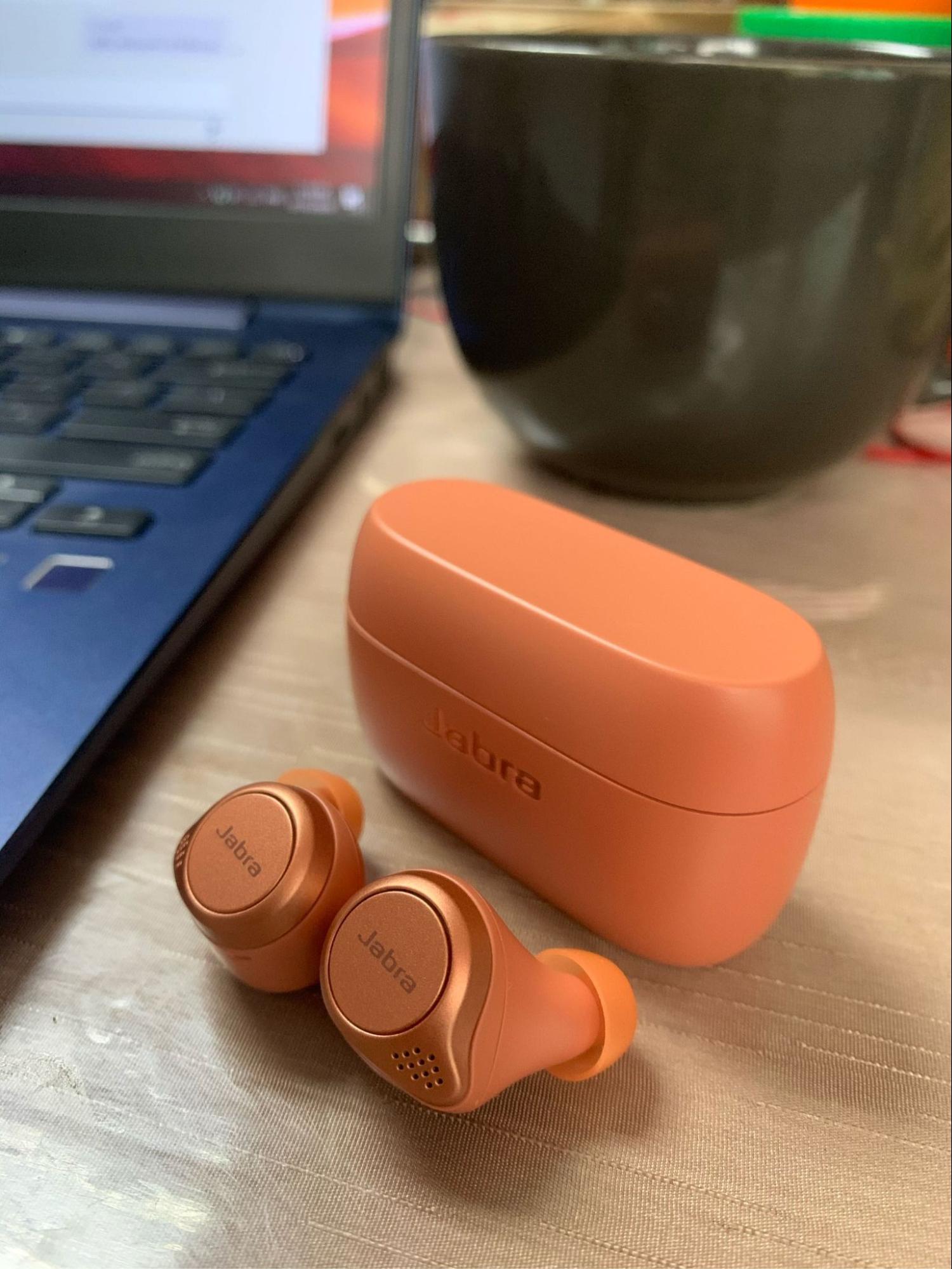 Wireless earphones - Jabra Elite 75t 