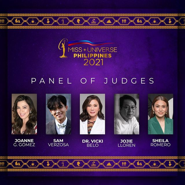 Miss Universe Philippines 2021 judges