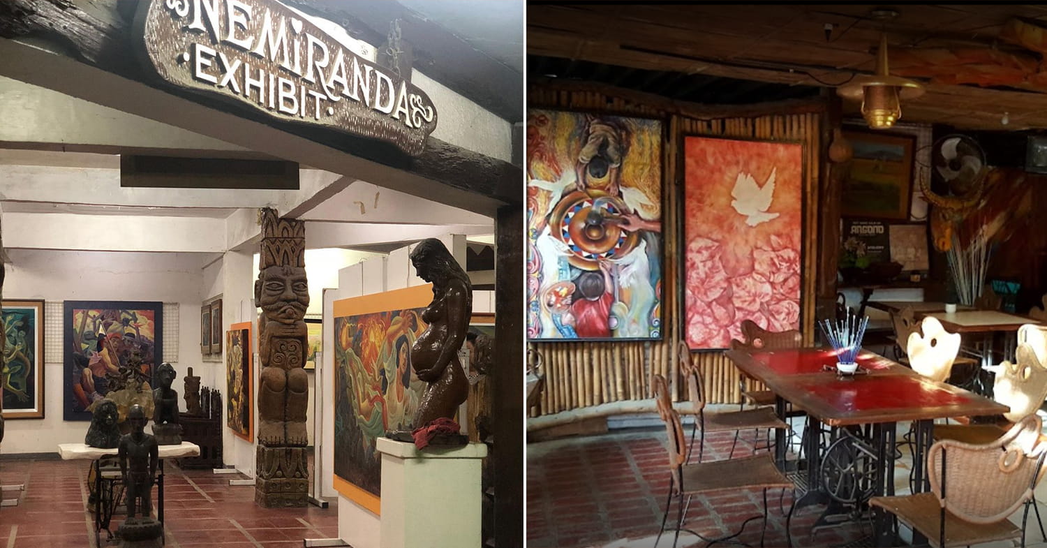 nemiranda arthouse and gallery cafe angono