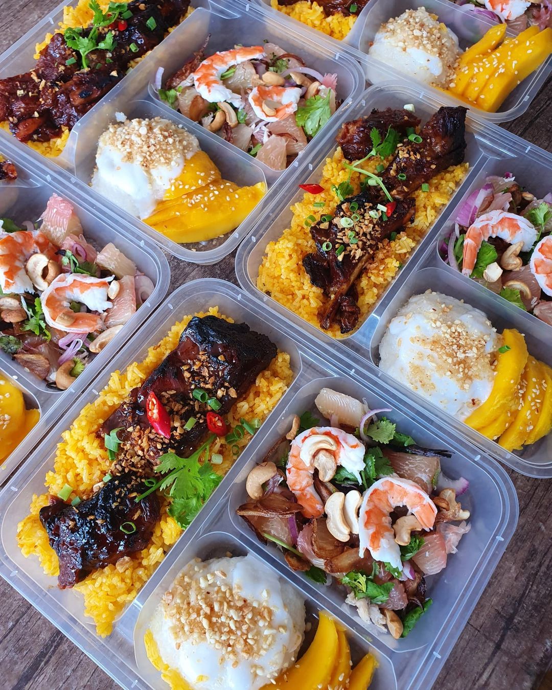 Doon - Thai bento plates