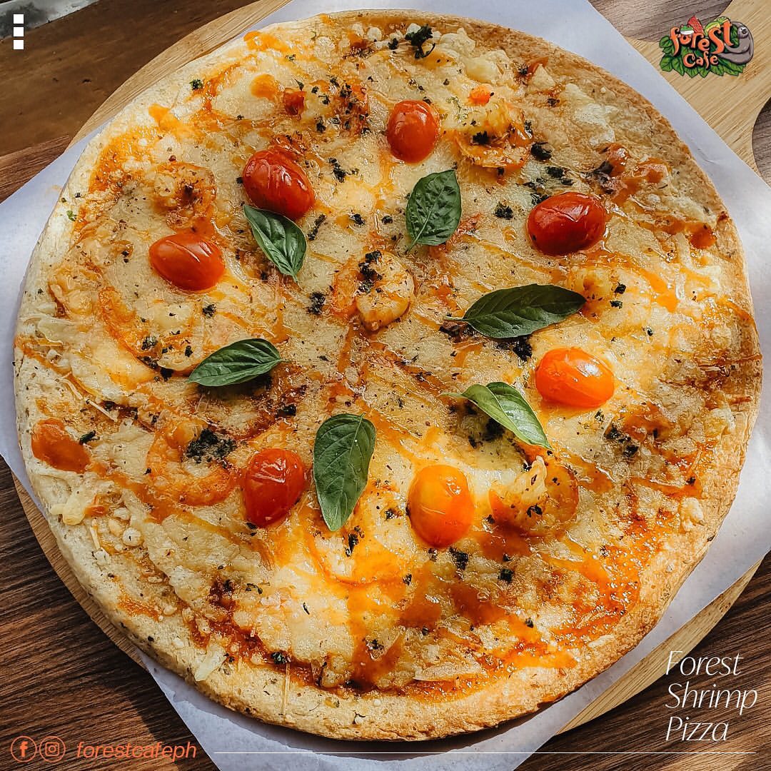 Forest Cafe - Shrimp Pizza