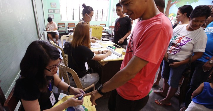 2022 Philippine Elections - Filipino voters