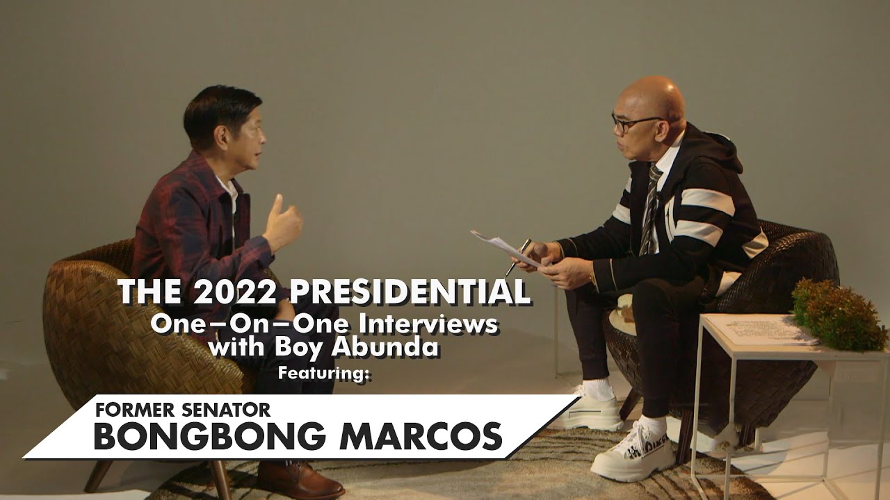 Bongbong Marcos - Boy Abunda interview