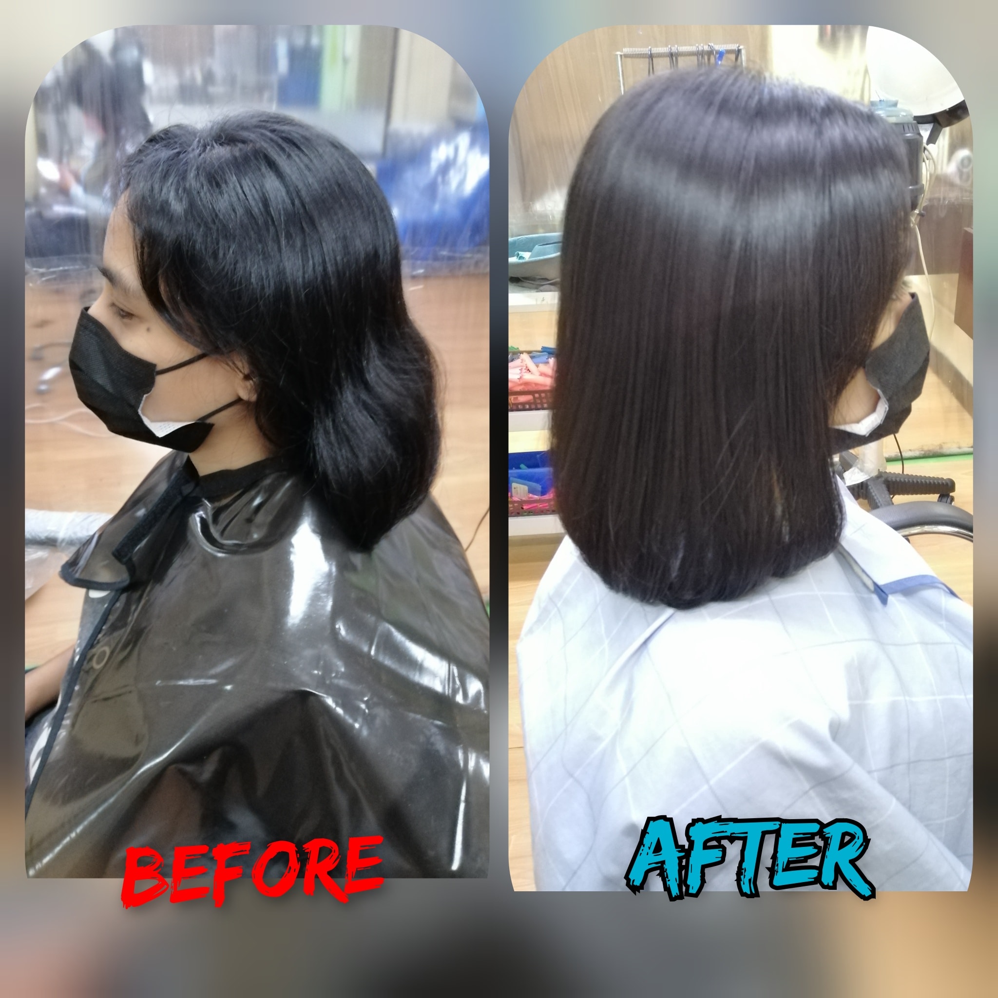 Korean hair clearance straightening near me