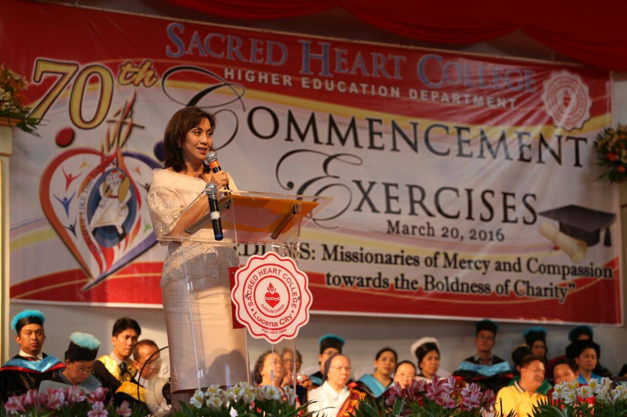 Robredo speech