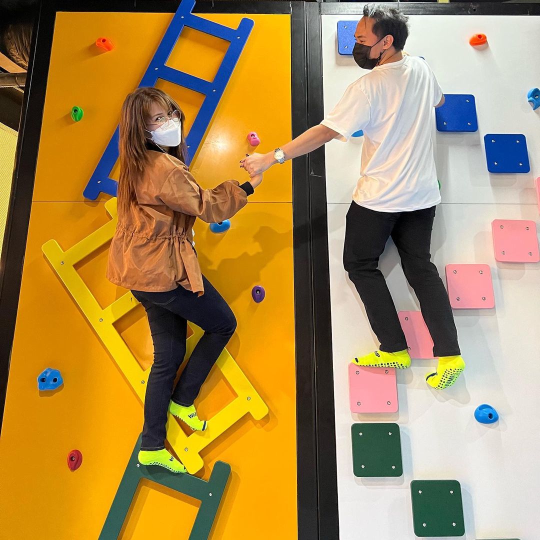 WiiJUMP - climbing wall