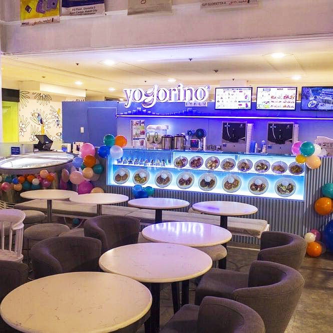 Yogurt shops Manila - Yogorino