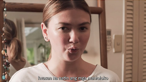 Angelica Panganiban in an election PSA