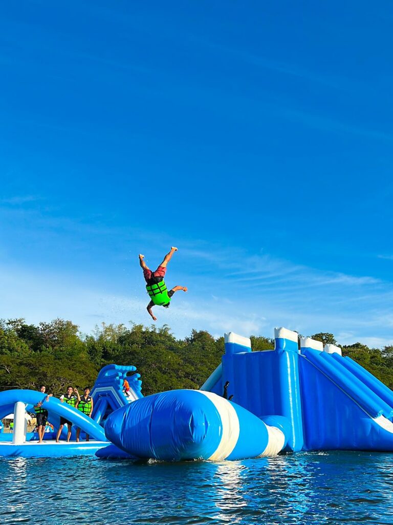 Paoay Lake Water Park: A Wipeout-Like Inflatable Island In Ilocos Norte