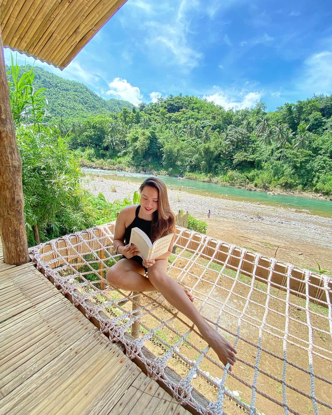 Camp Agos Daraitan - net view deck