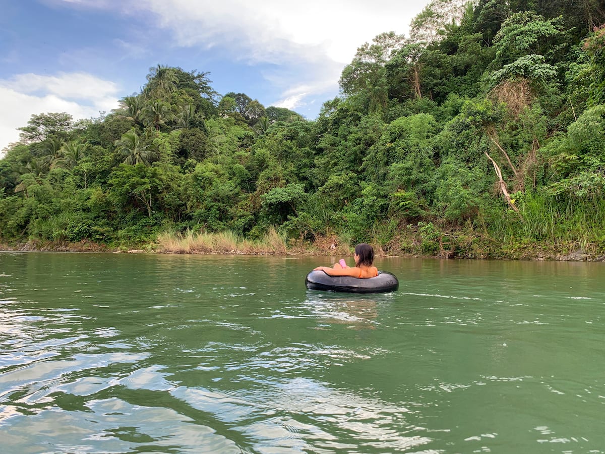 Camp Agos Daraitan - river tubing salbabida