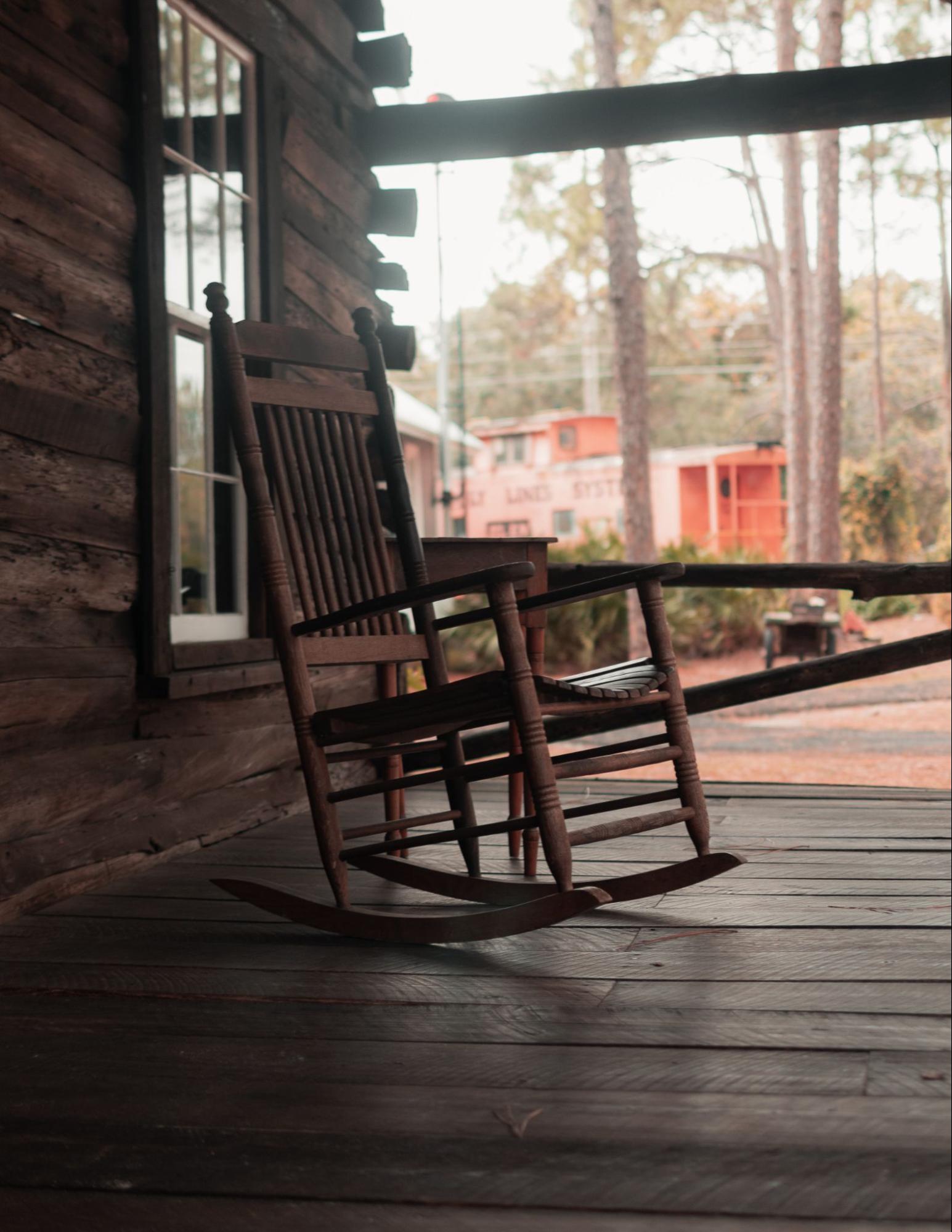 My Deceased Grandmother Had Mild Dementia - rocking chair