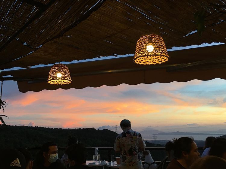 Kamala Cafe - watch the sunset