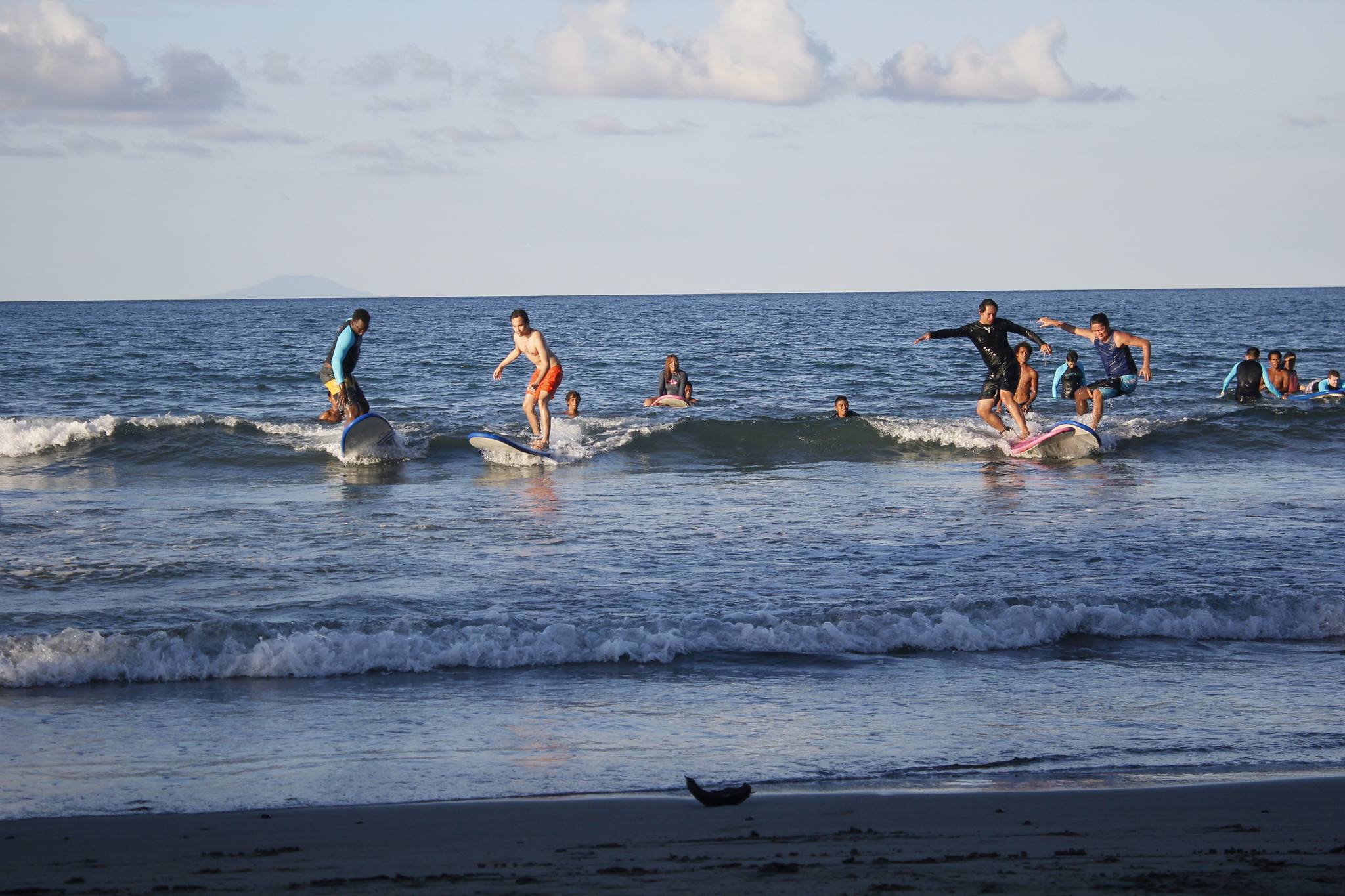 Surfing in Baler