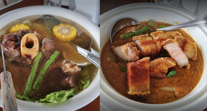 bulalo and kare-kare