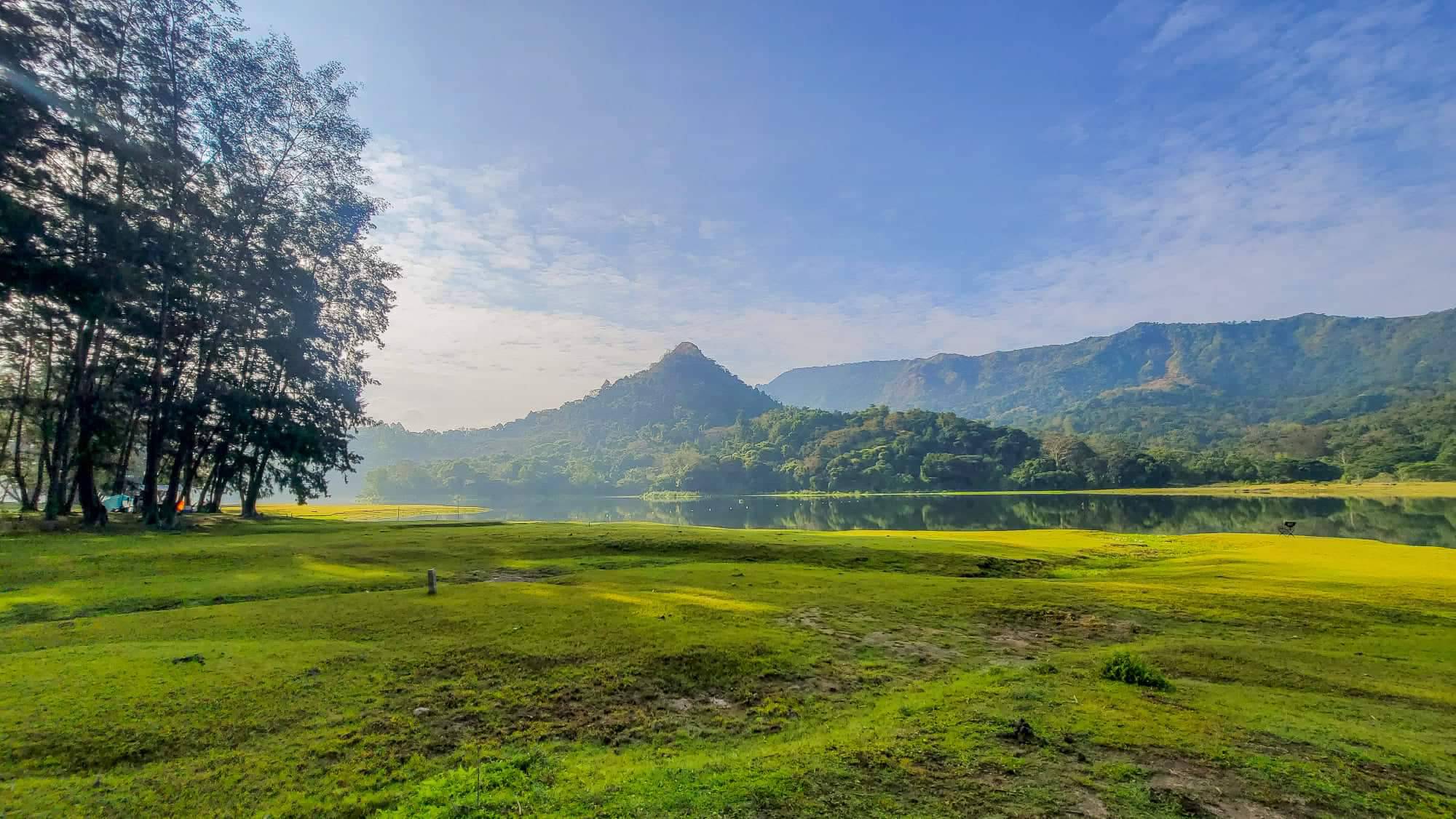 campsites - lake mapanuepe