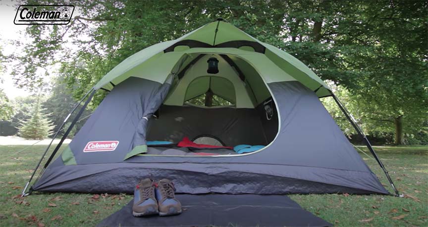 camping tent - coleman sundome