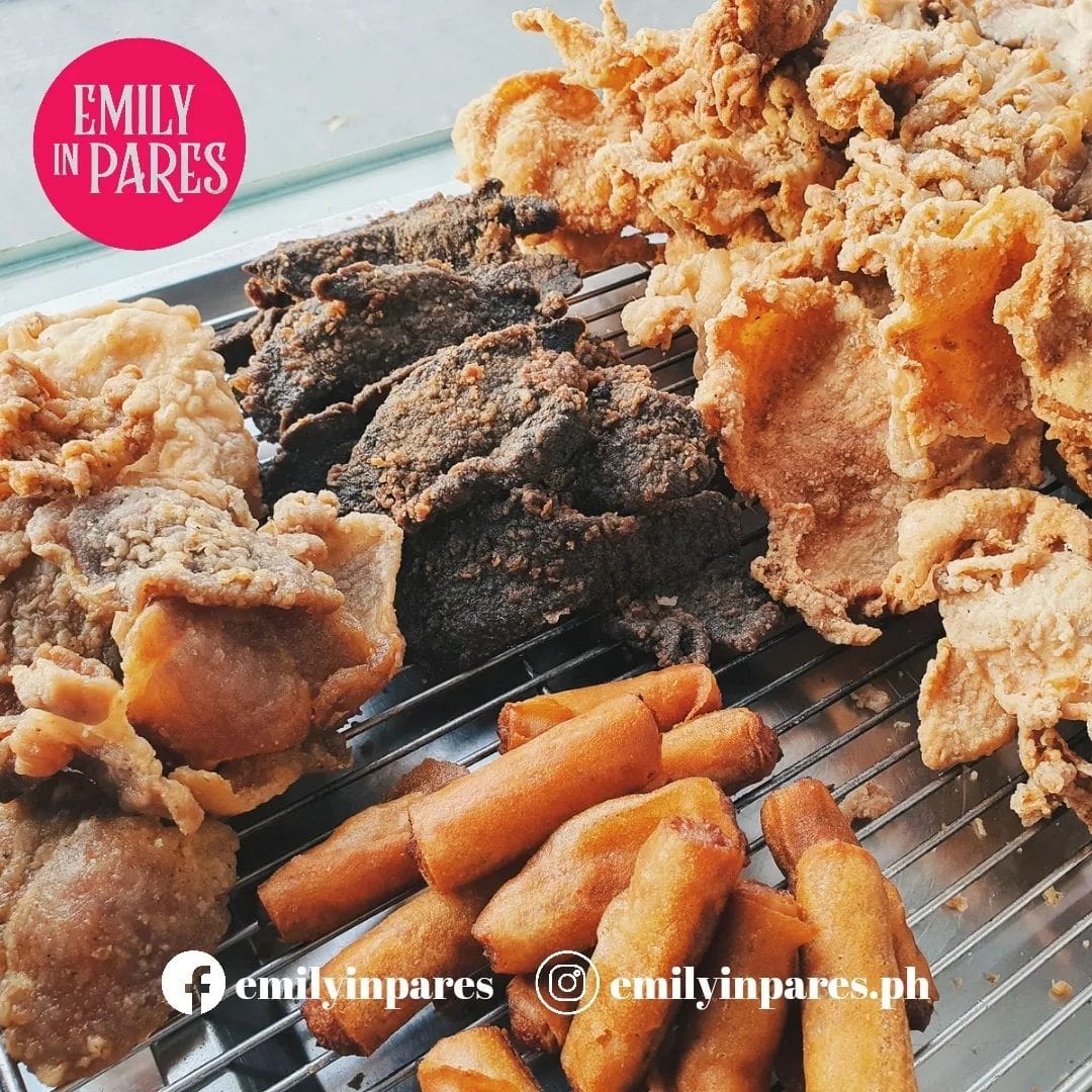 Emily in Pares - Filipino street food
