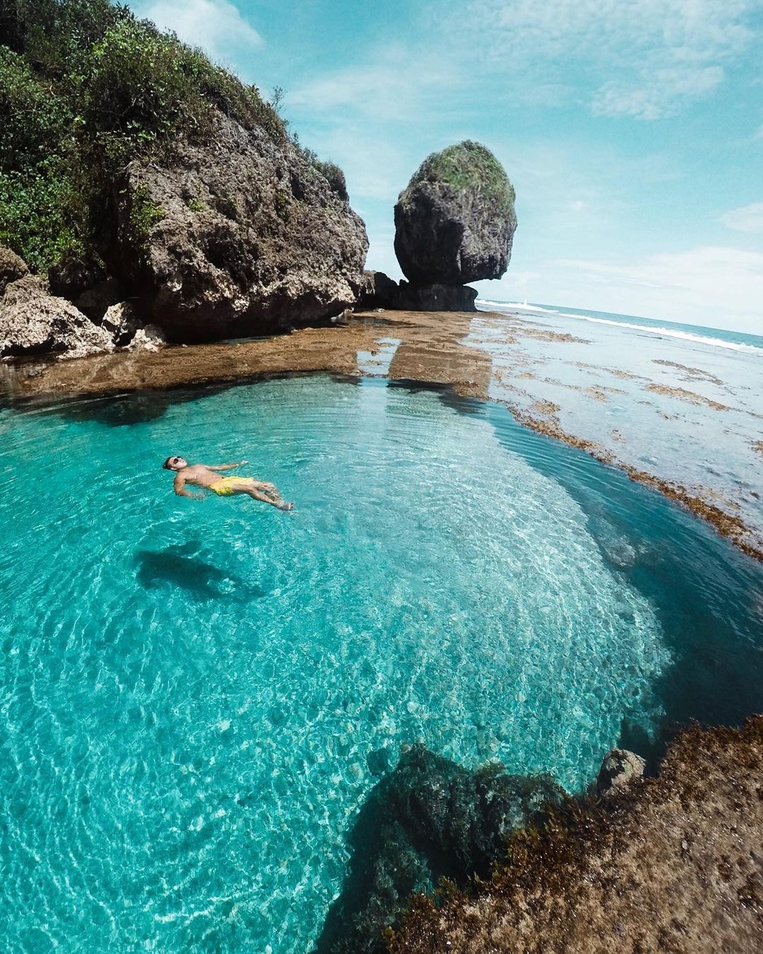 siargao tourist spots_magpupungko rock pools