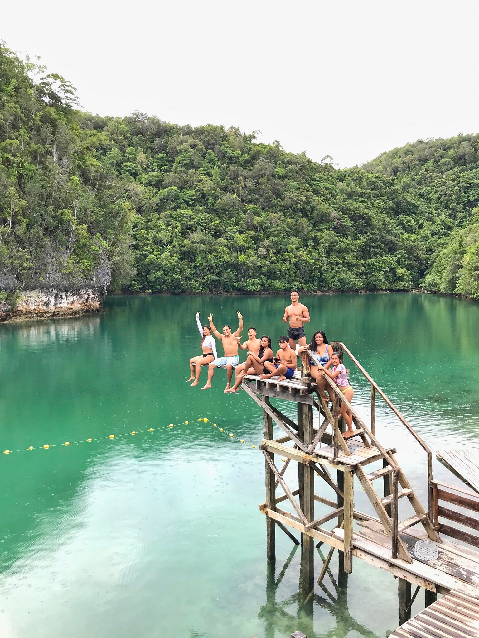 sugba lagoon diving board