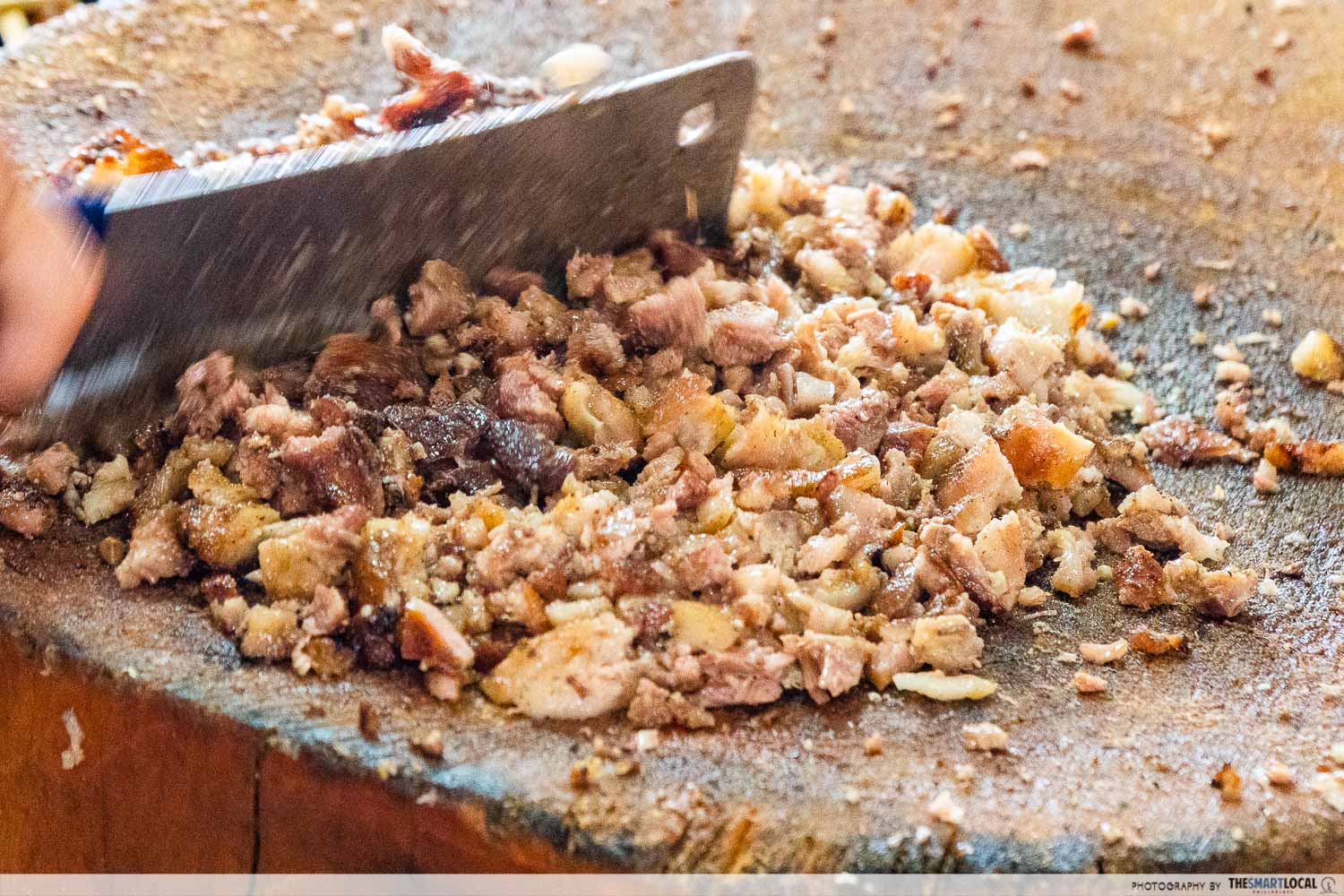 Aling Luing Sisig - Chopped barbecue