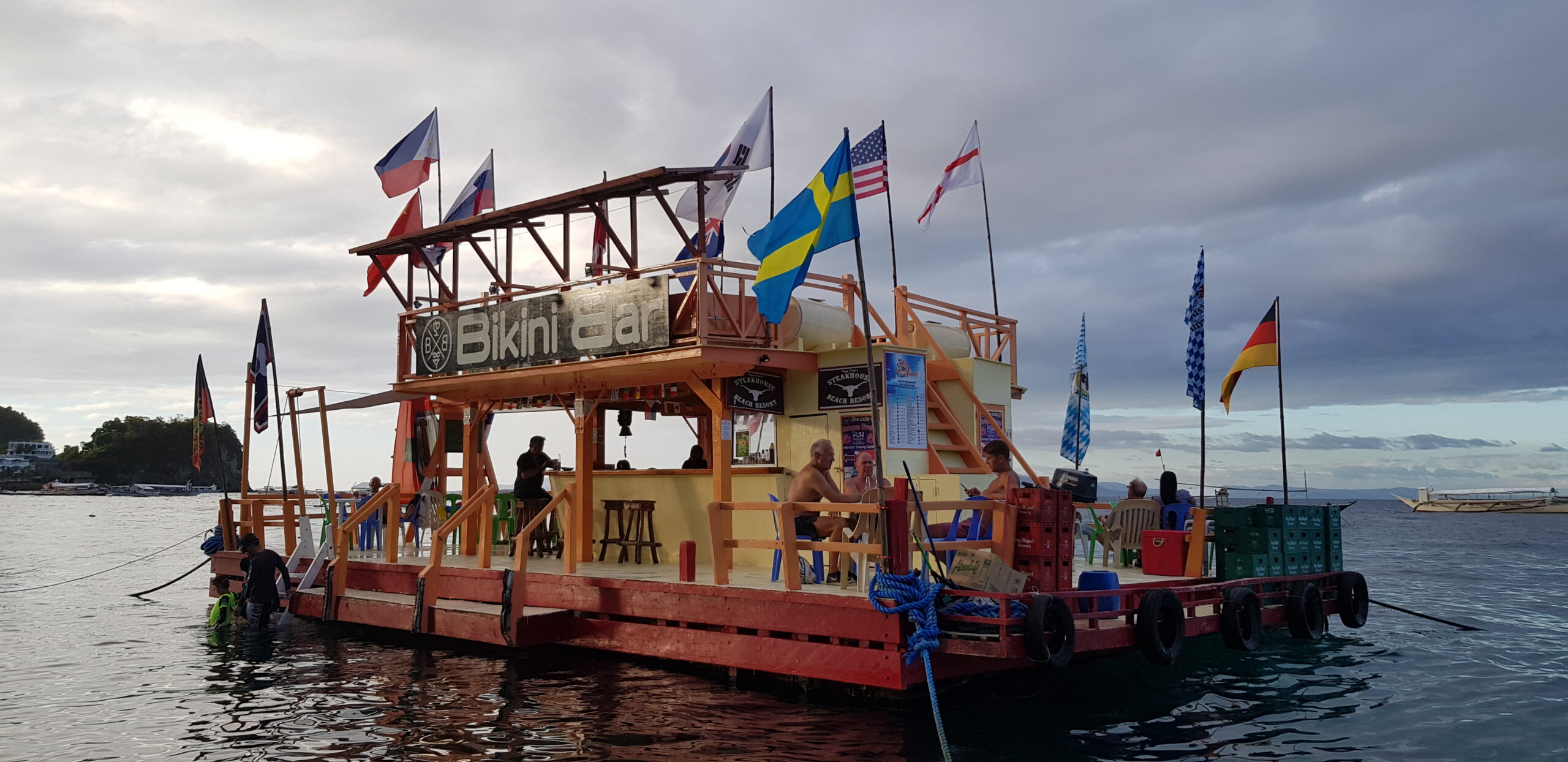 Mindoro Attractions - Bikini Floating Bar