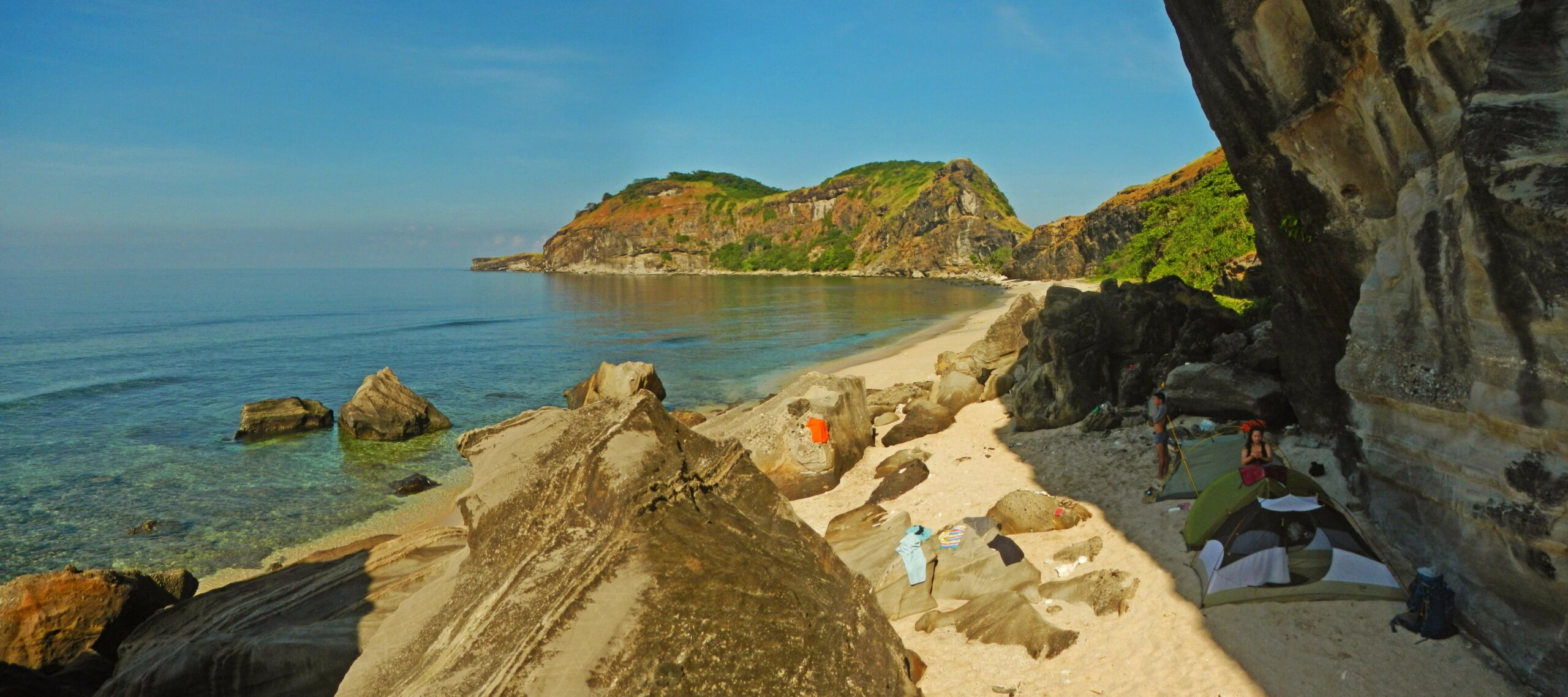Things to do in Zambales - Capones Island - beach and rock formations