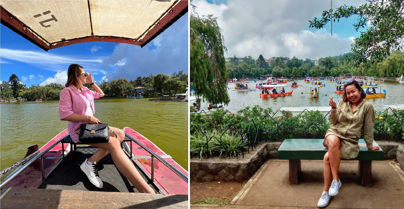 baguio photo spots - burnham park pond