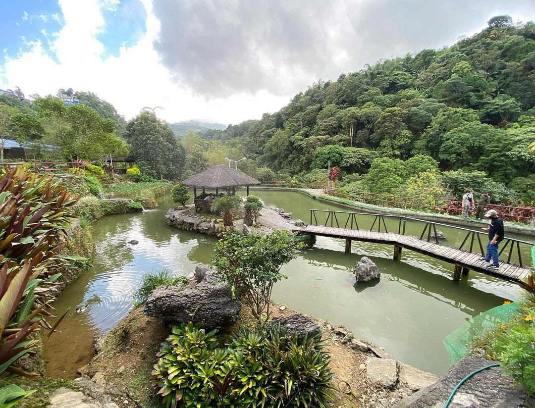 baguio photo spots - pond at bencab museum