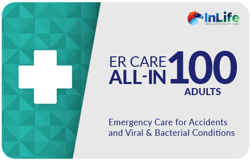 HMO Prepaid Health Cards - InLife ER Care All-in 100 Adults