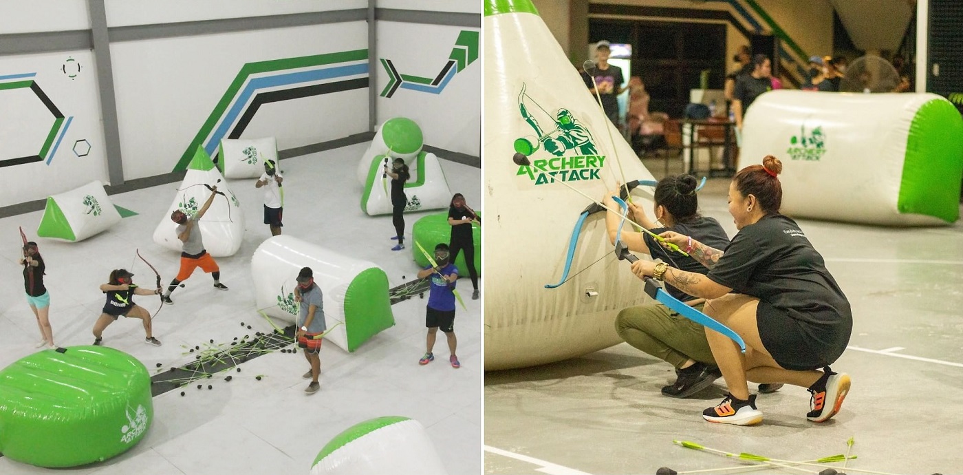 archery attack - group activities in metro manila