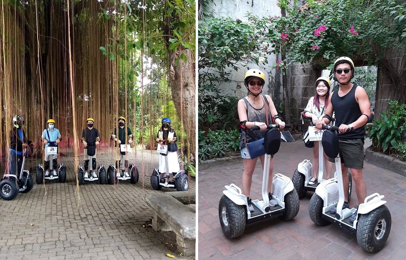 white knight e-chariot tours manila - group activities in metro manila