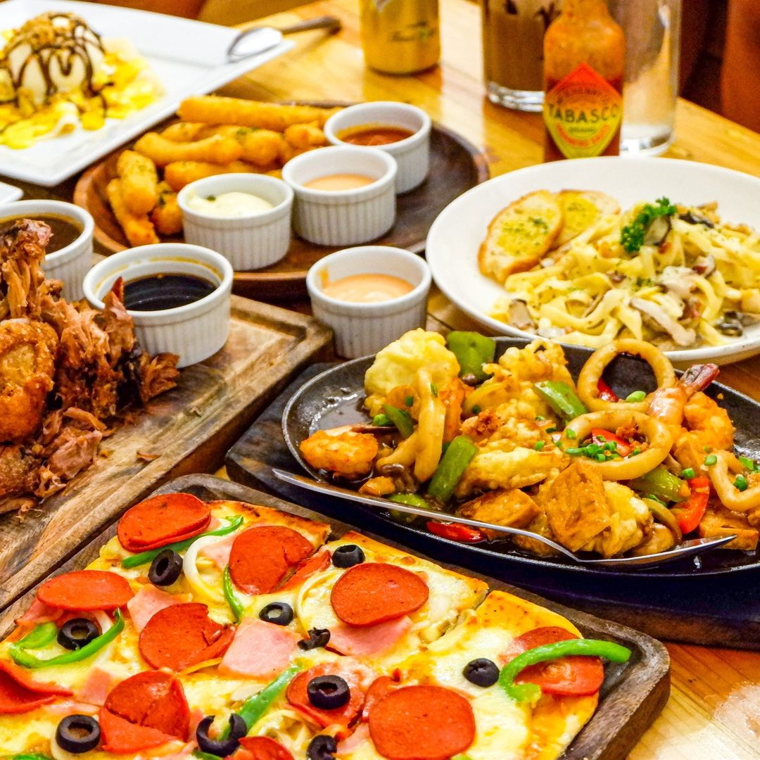 Aria Gastropub in Quezon City - various dishes