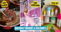 9 Birthday Freebies & Discounts You Can Get In The Philippines To Treat Yourself