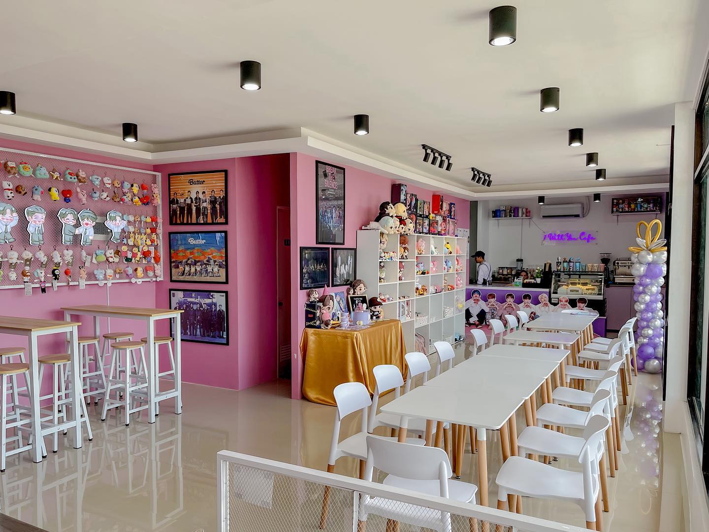 BTS-themed cafes - 7 With You Cafe 2