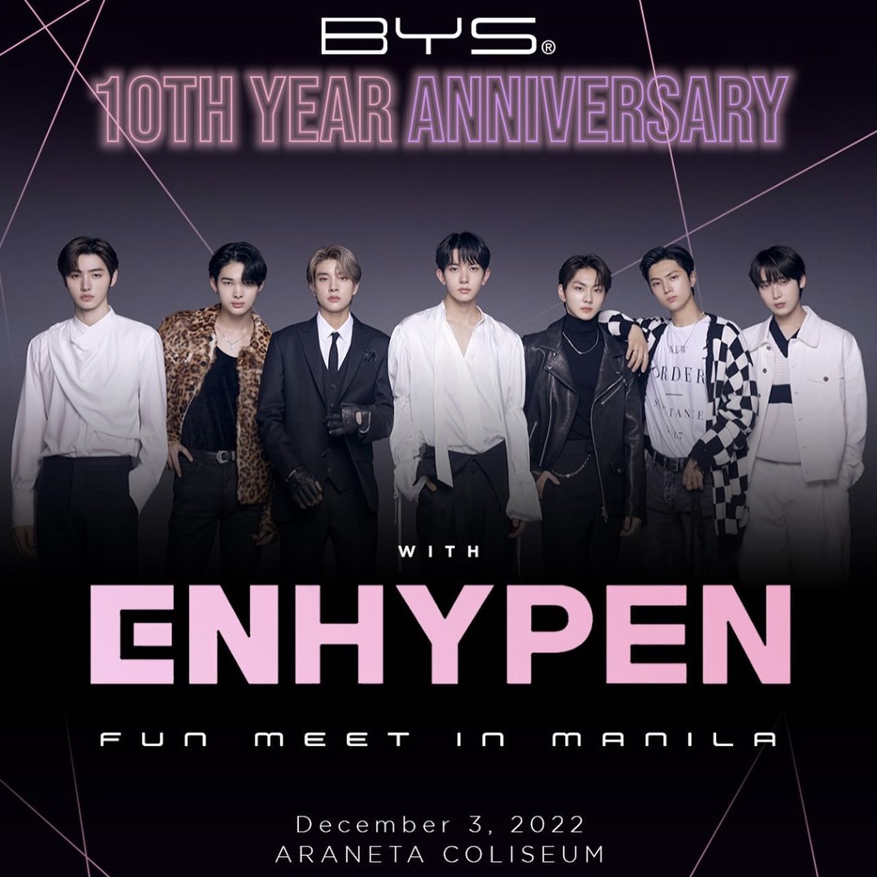 December 2022 Events - BYS with ENHYPEN Fun Meet in Manila