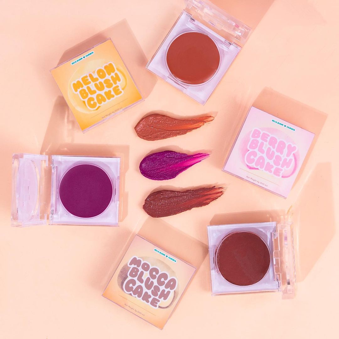 Hello Boom collab blush cake