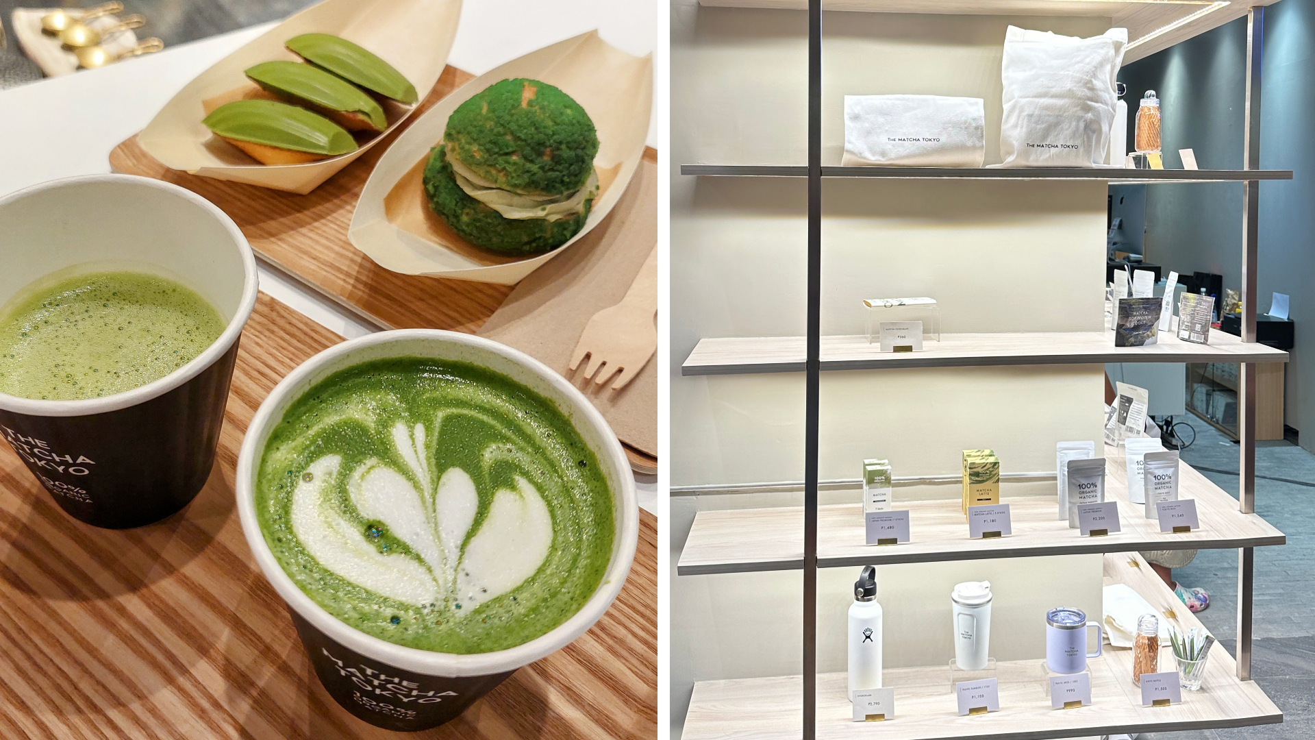 THE MATCHA TOKYO Cafe - Sweets and Drinks Using Organic Green Tea