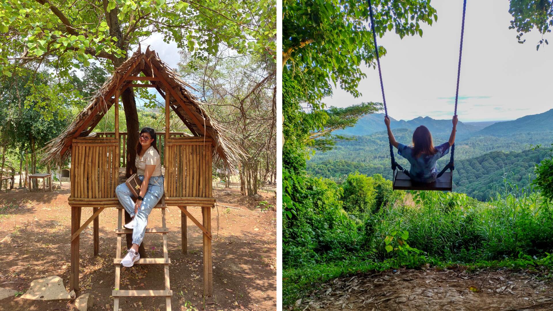 Buhay Forest - mini tree house and swing