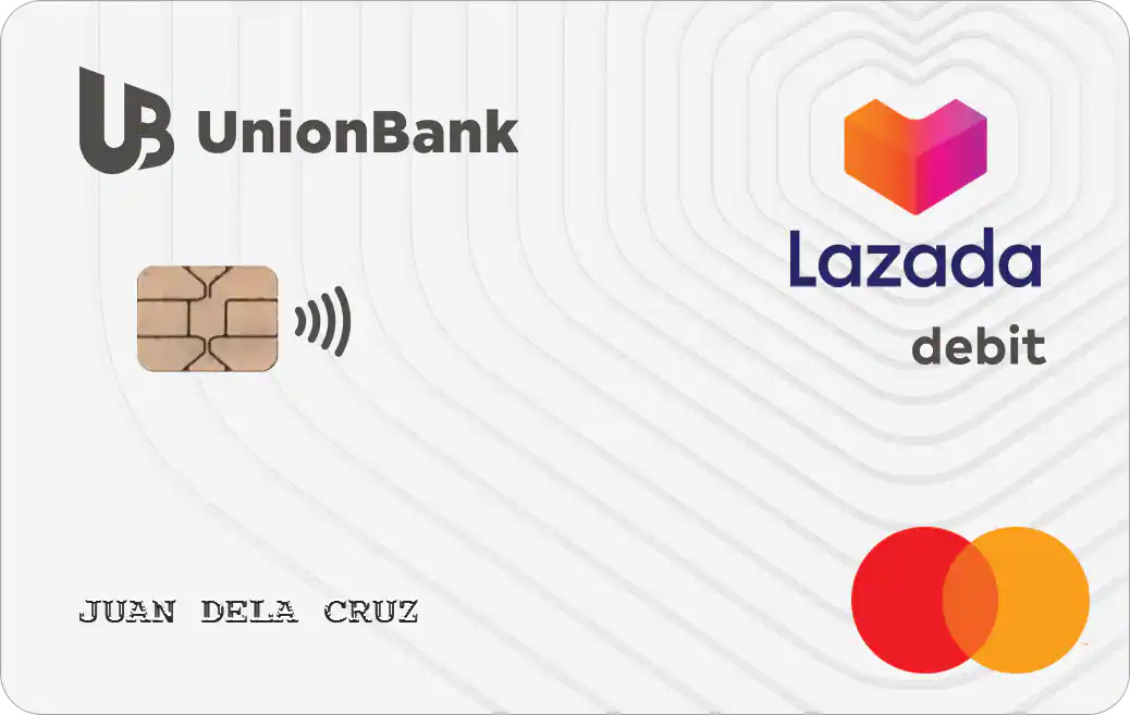 Debit Cards Philippines - UnionBank Lazada Mastercard