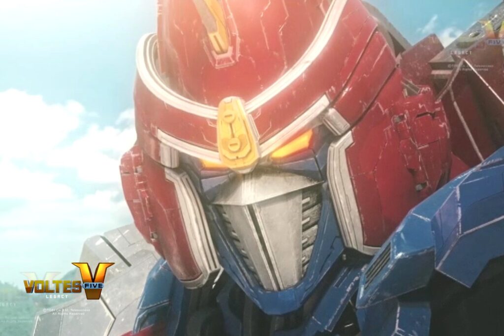 GMA's Voltes V Legacy Riot visuals