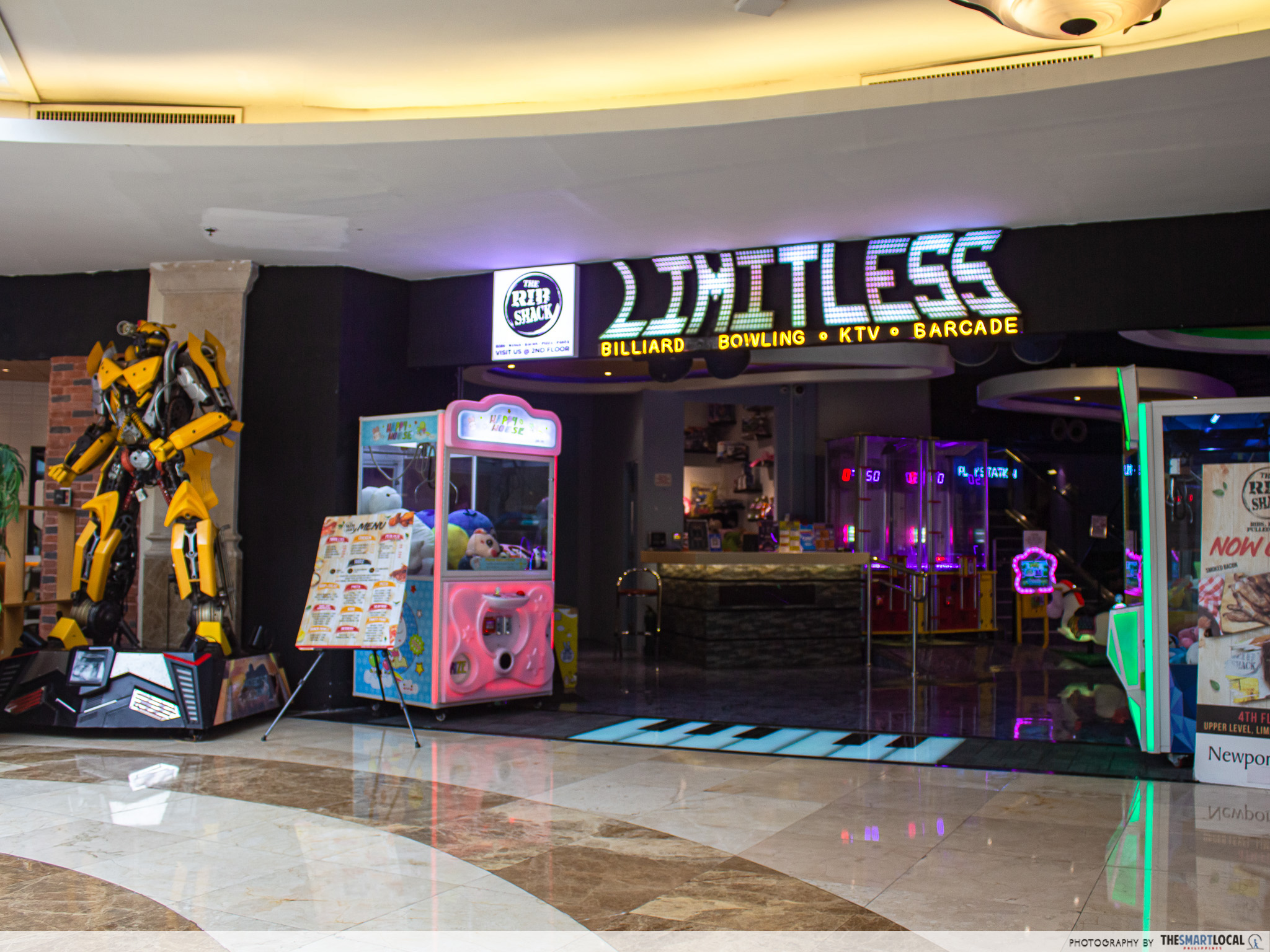 Limitless Barcade - entrance